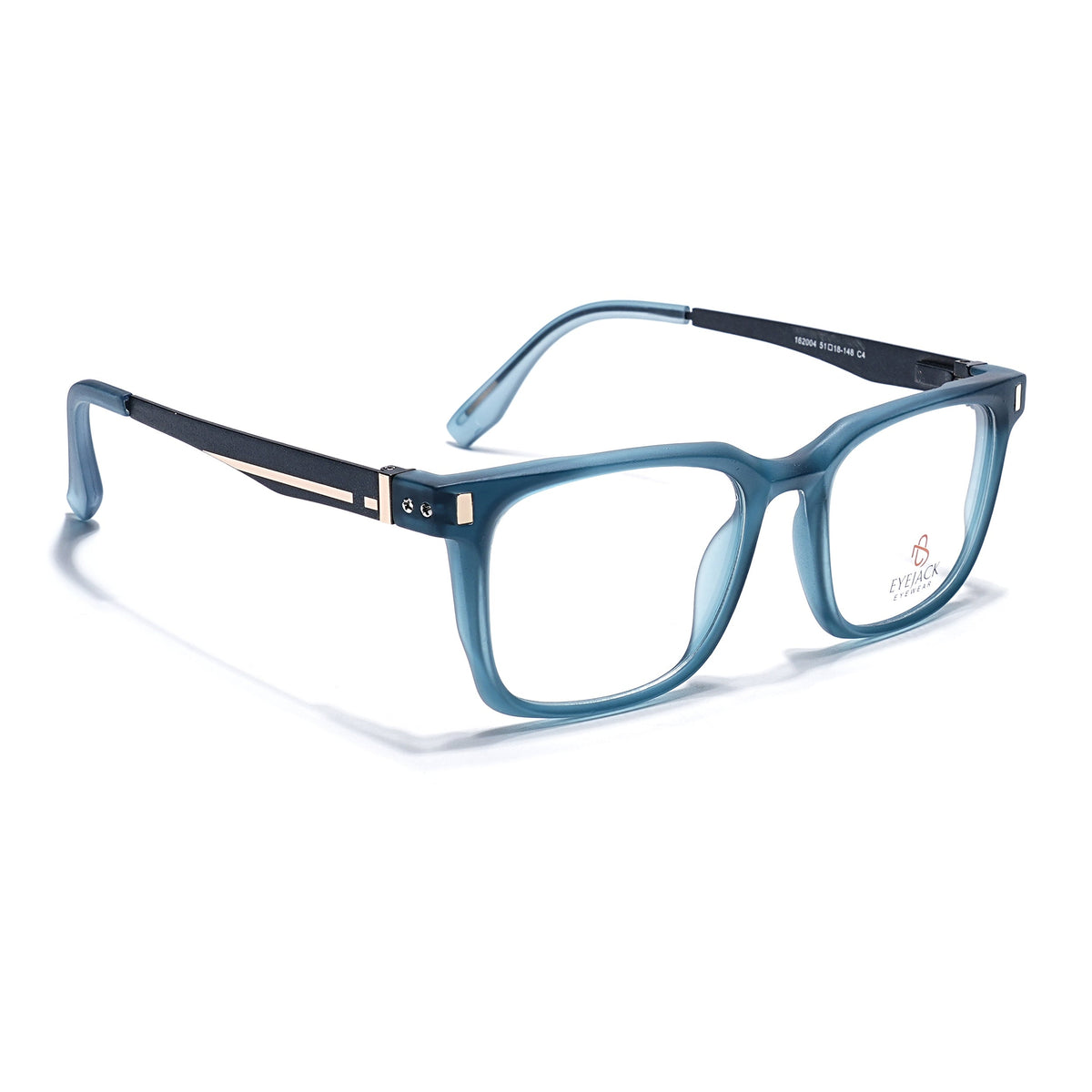 Eyejack Sea Green Wayfarer Eyeglasses for Men and Women - Style 2479 - view 1