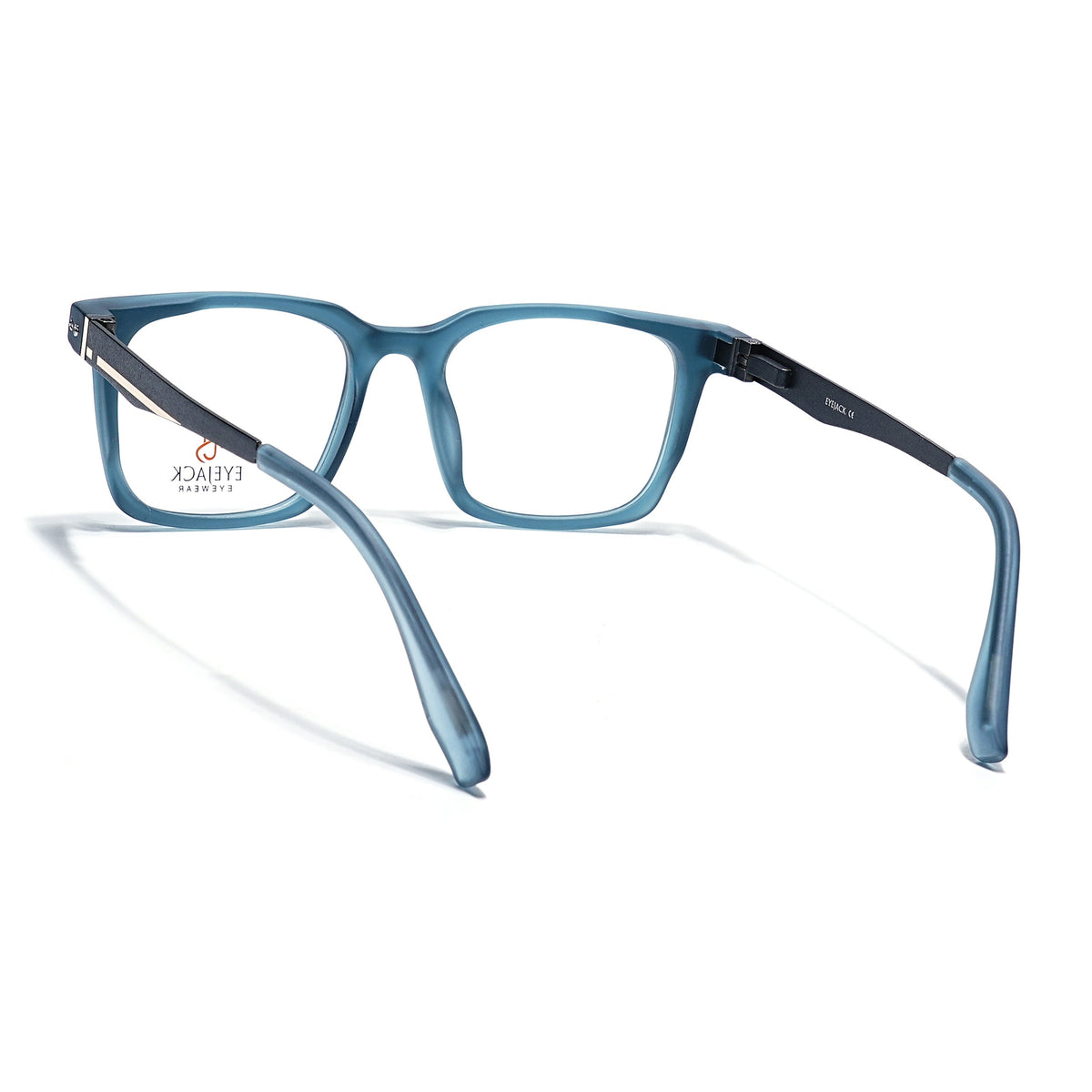Eyejack Sea Green Wayfarer Eyeglasses for Men and Women - Style 2479 - view 4