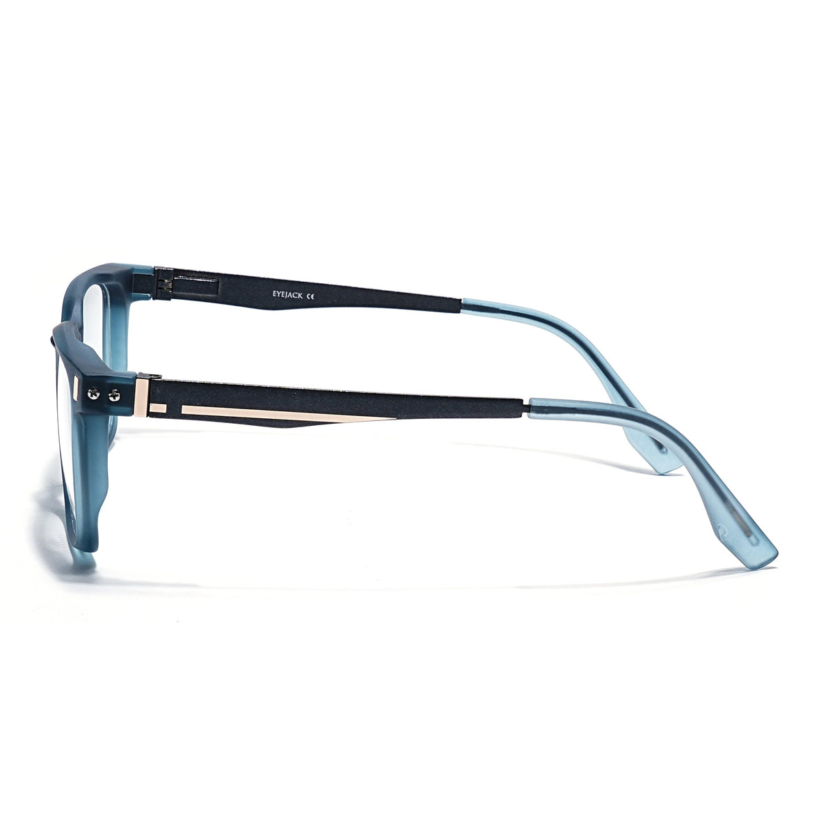 Eyejack Sea Green Wayfarer Eyeglasses for Men and Women - Style 2479 - view 5