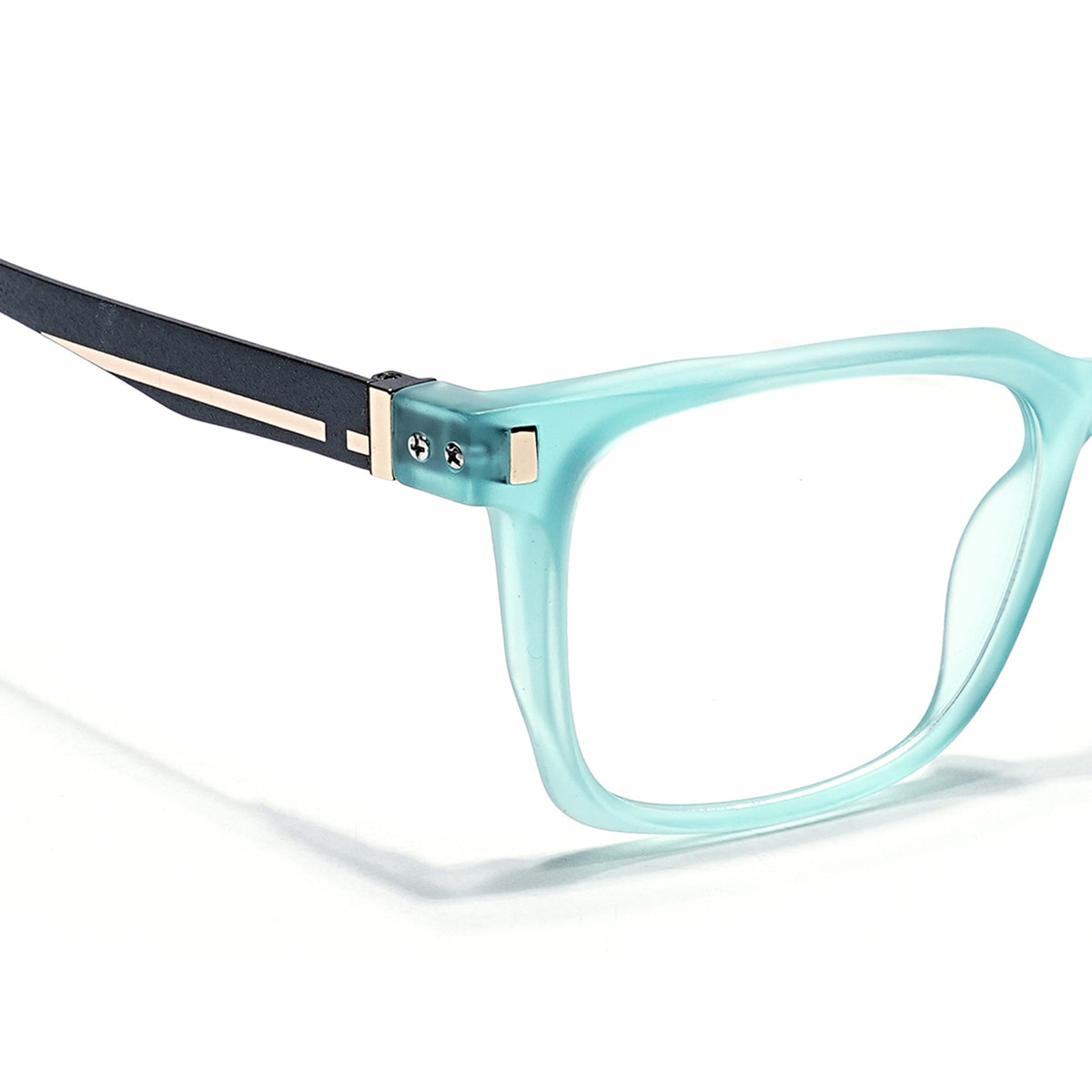 Eyejack Aqua Wayfarer Eyeglasses for Men and Women - Style 2480 - view 3