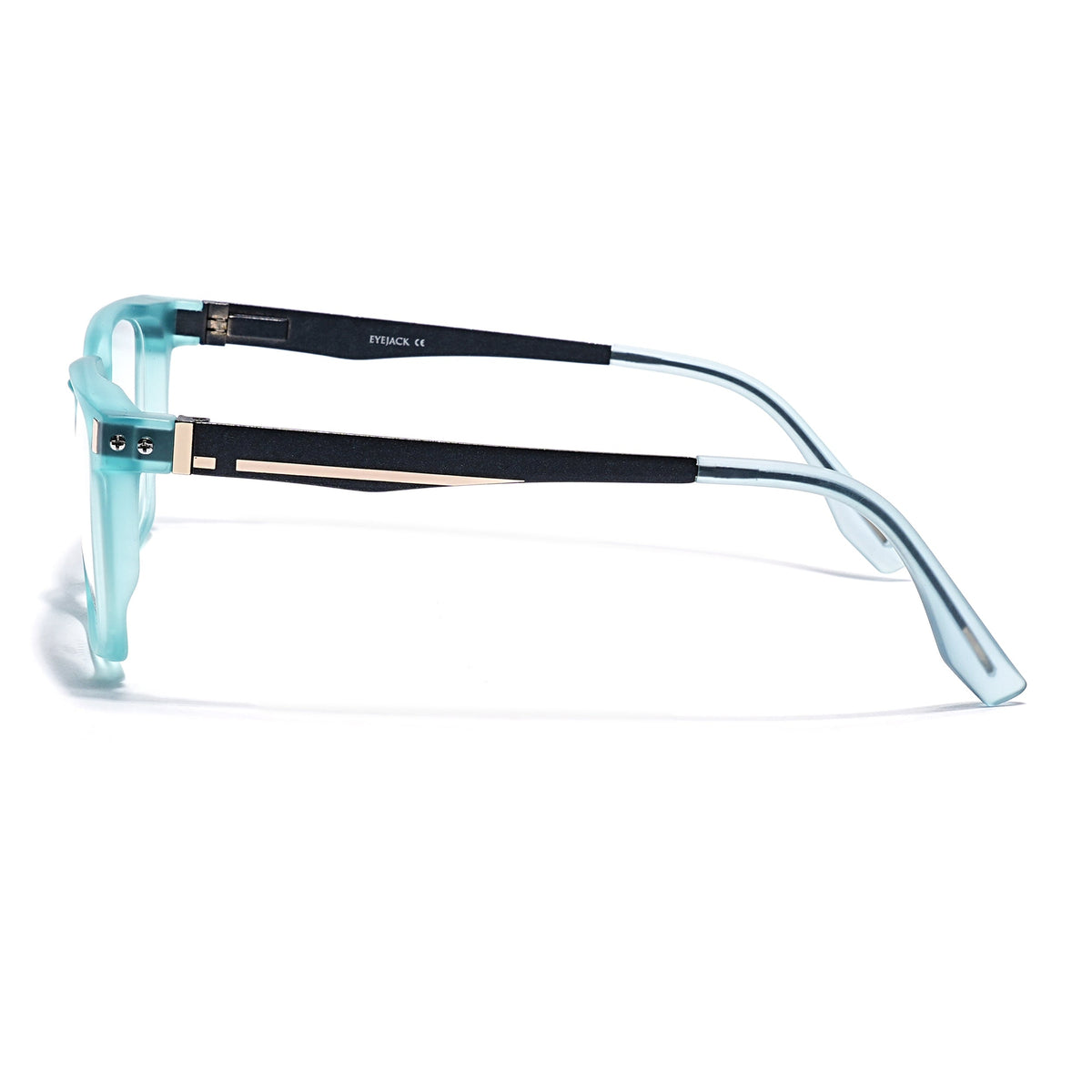 Eyejack Aqua Wayfarer Eyeglasses for Men and Women - Style 2480 - view 5