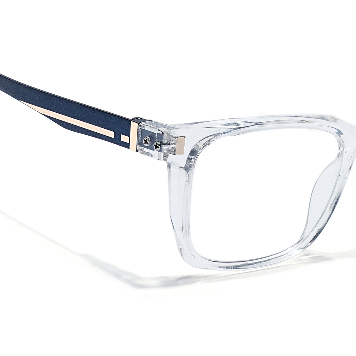Eyejack Transparent Wayfarer Eyeglasses for Men and Women - Style 2483 - view 3