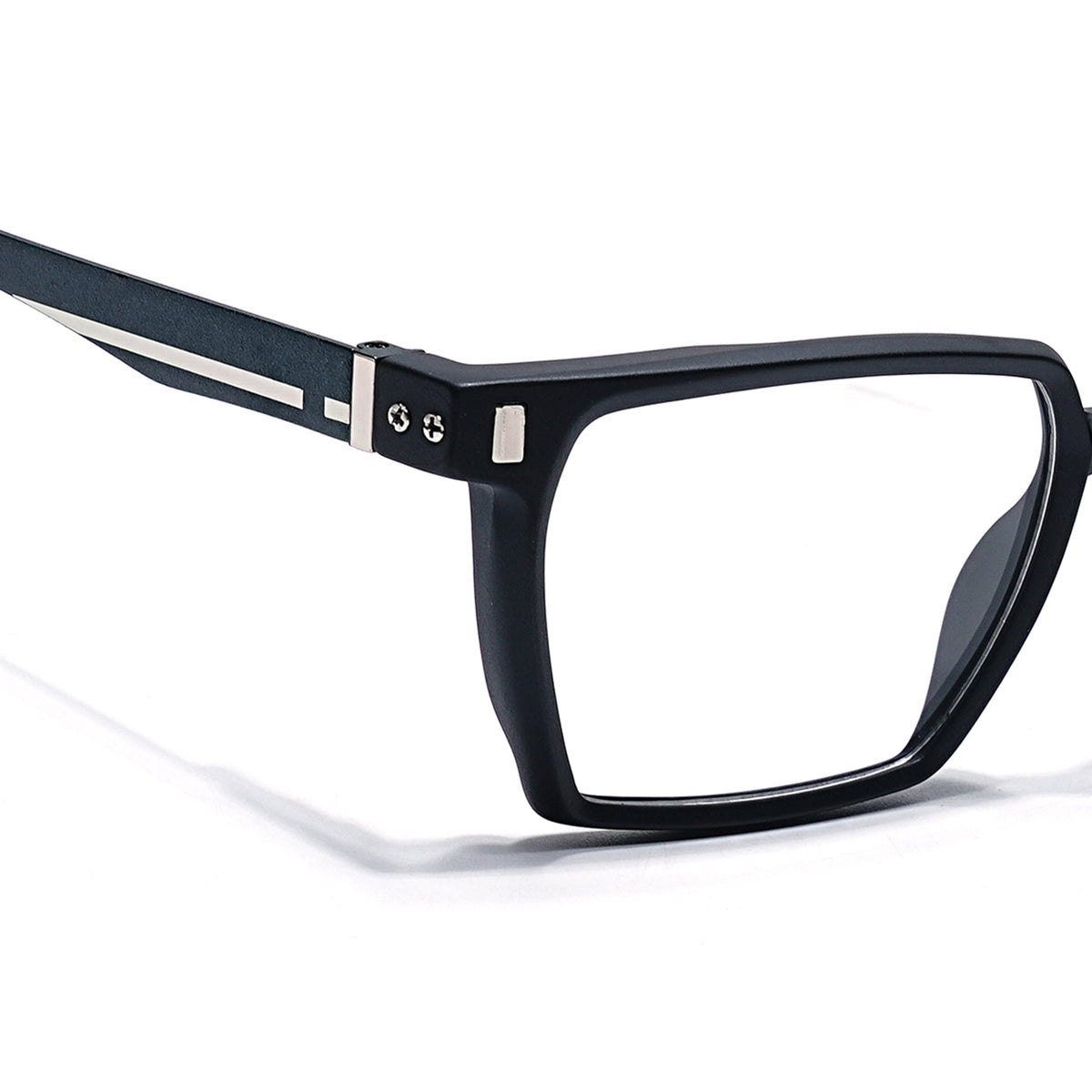 Eyejack Black Wayfarer Eyeglasses for Men and Women - Style 2485 - view 3