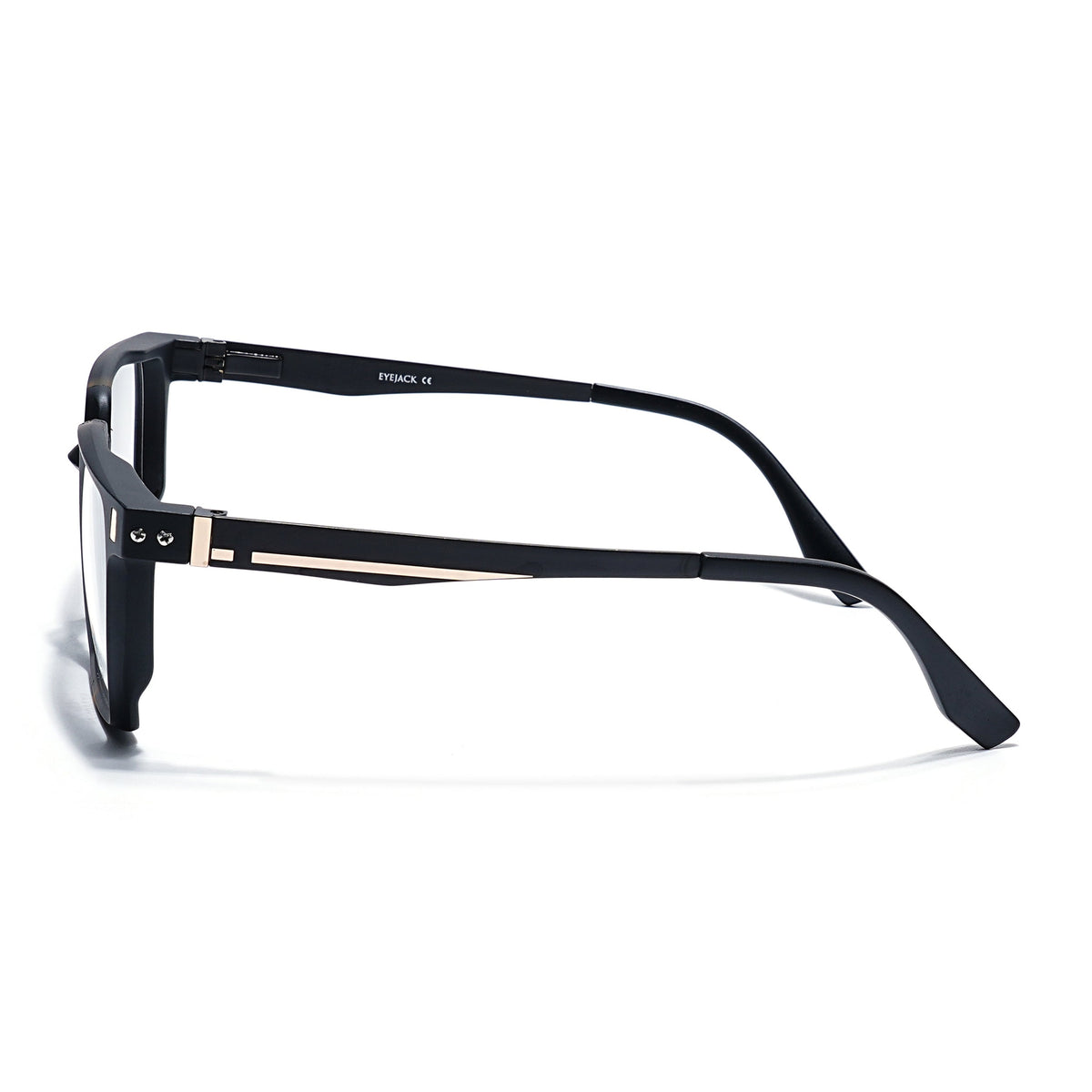Eyejack Black & Brown Wayfarer Eyeglasses for Men and Women - Style 2486 - view 5