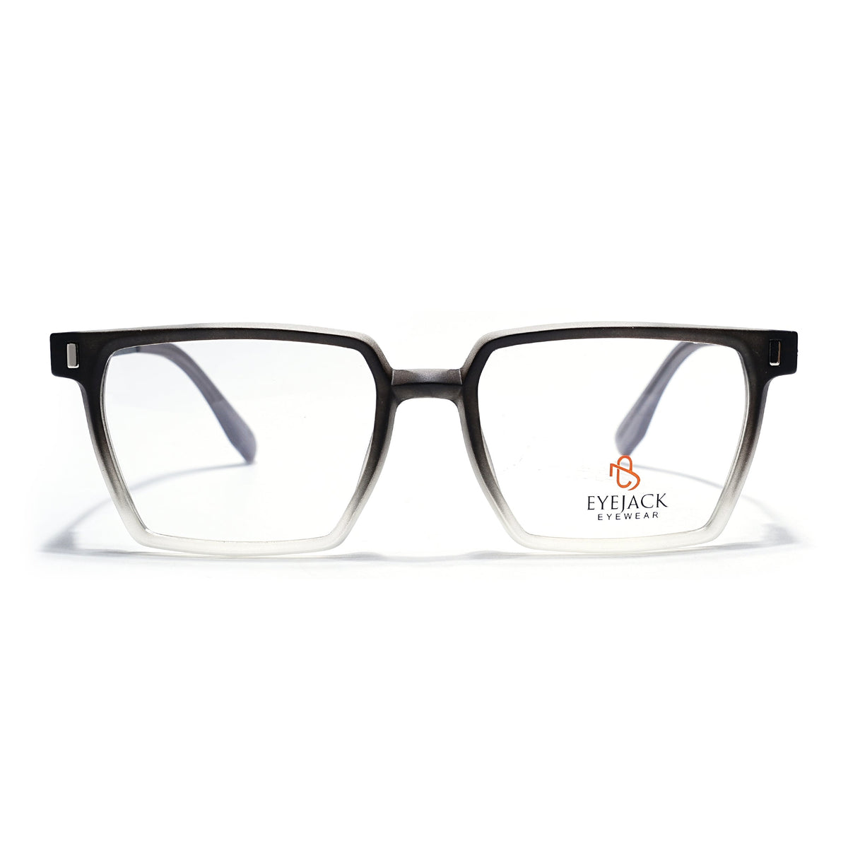 Eyejack Black & Grey Wayfarer Eyeglasses for Men and Women - Style 2488 - view 2