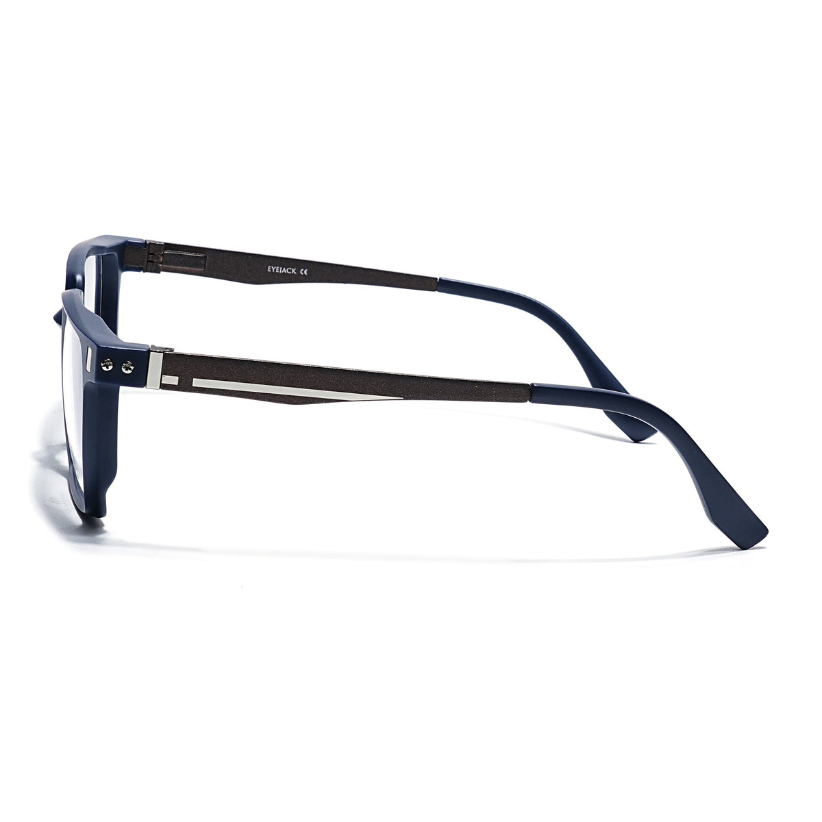 Eyejack Blue Wayfarer Eyeglasses for Men and Women - Style 2491 - view 5