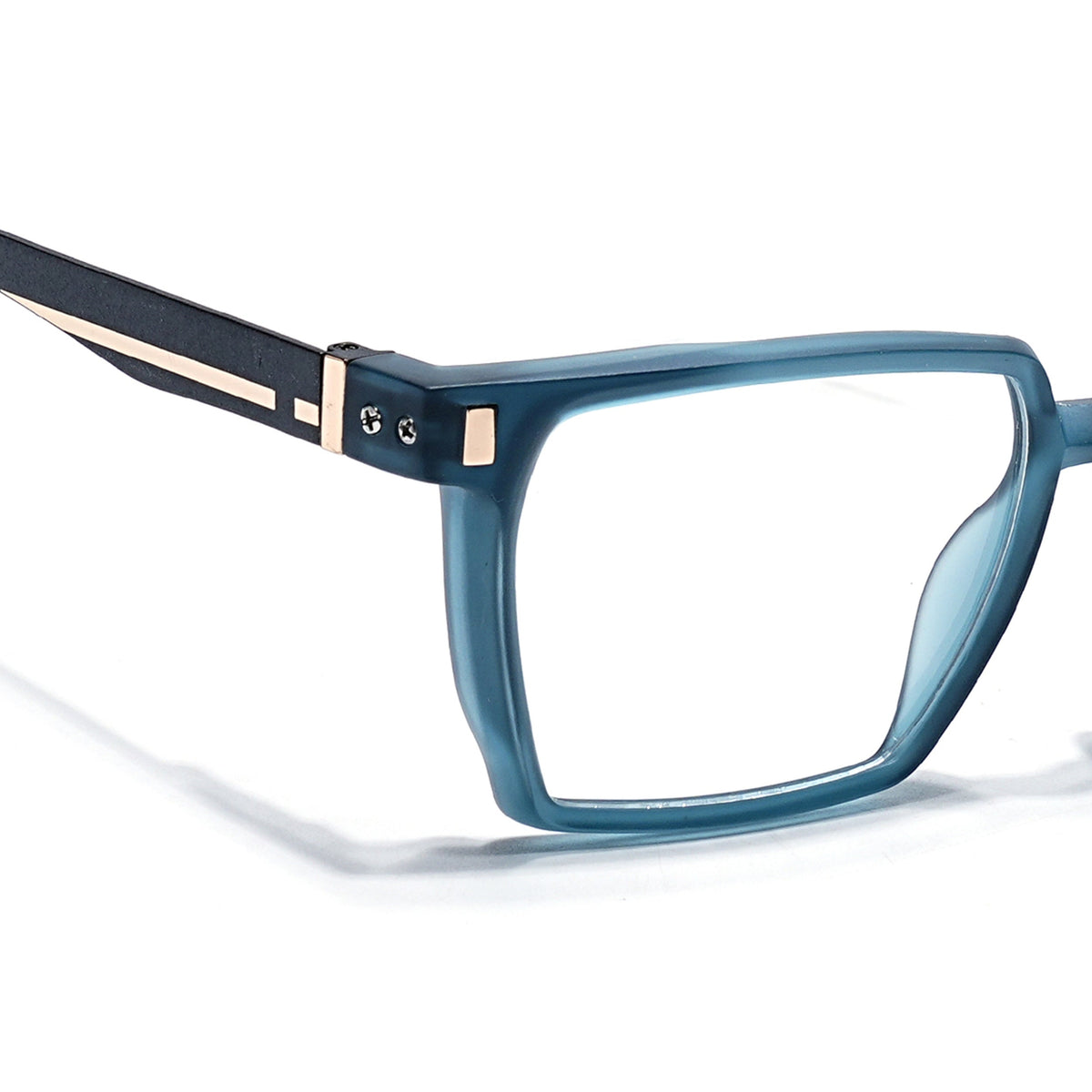 Eyejack Sea Green Wayfarer Eyeglasses for Men and Women - Style 2492 - view 3