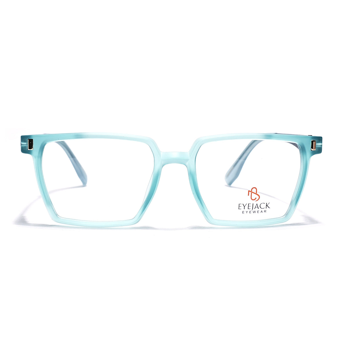 Eyejack Aqua Wayfarer Eyeglasses for Men and Women - Style 2493 - view 2