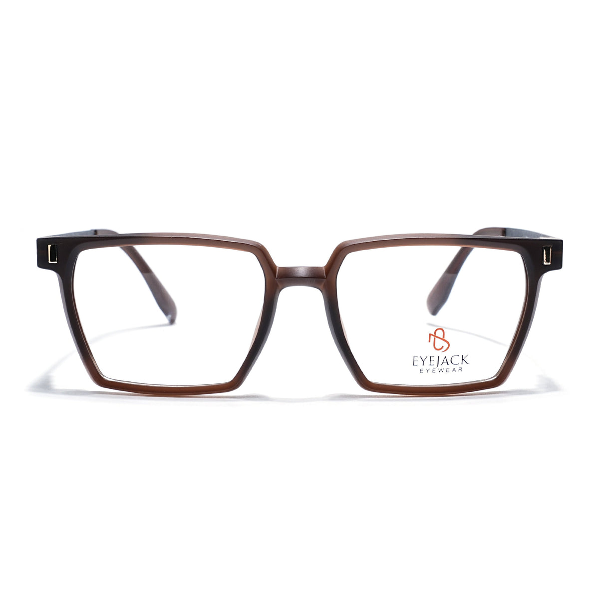 Eyejack Brown Wayfarer Eyeglasses for Men and Women - Style 2494 - view 2