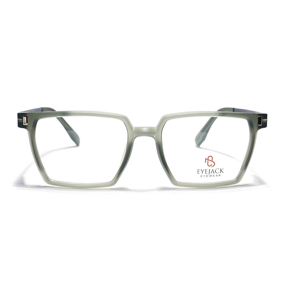 Eyejack Olive Wayfarer Eyeglasses for Men and Women - Style 2495 - view 2