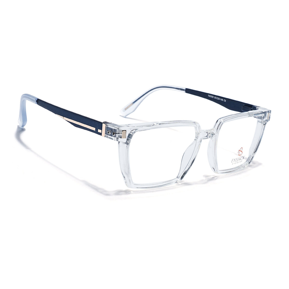 Eyejack Transparent Wayfarer Eyeglasses for Men and Women - Style 2496 - view 1