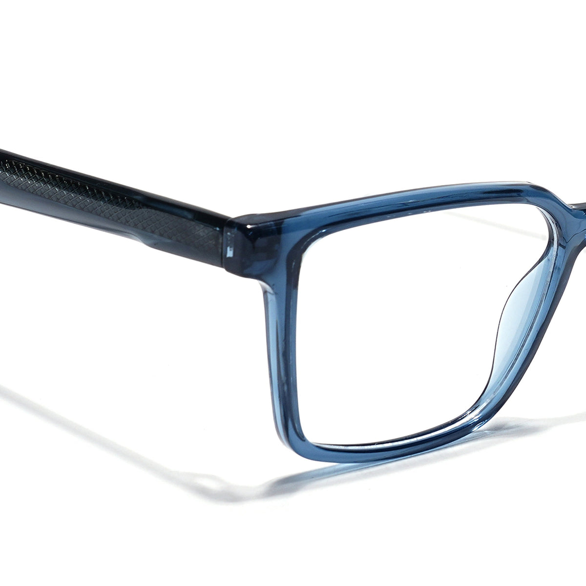 Eyejack Blue Wayfarer Eyeglasses for Men and Women - Style 2281 - view 3