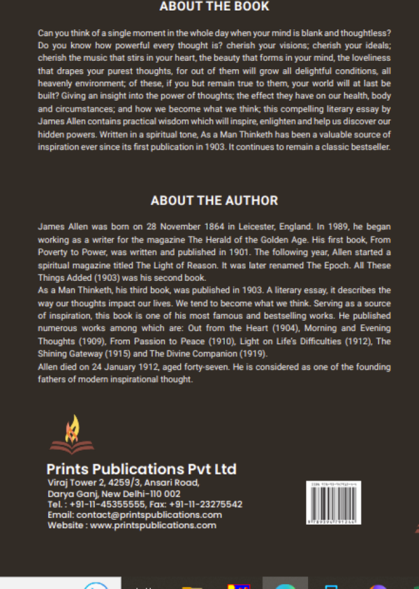 As a Man Thinketh Prints Publications