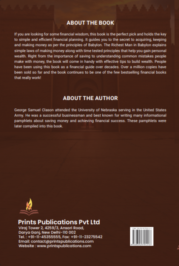 The Richest Man in Babylon Prints Publications