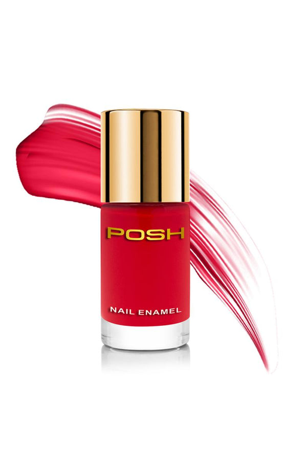 Posh Long-lasting Shine High Gloss Nail Polish - 9ml (Red)