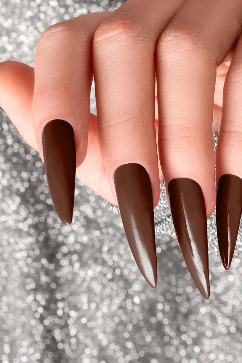 Posh Long-lasting Shine High Gloss Nail Polish - 9ml (Brown)