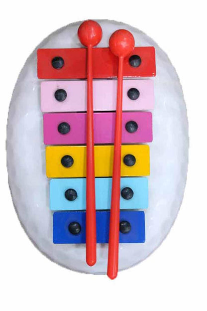 Toyzone Golf Xylophone Musical Toy For Kids - (White)