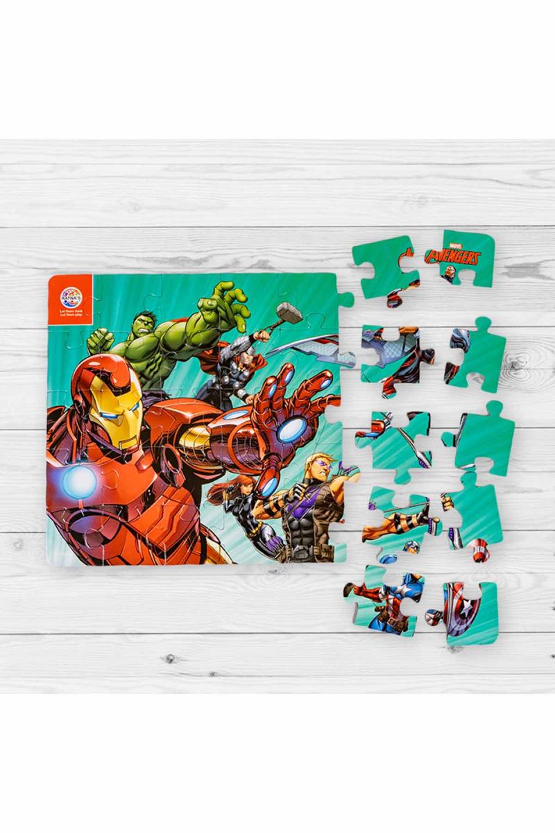 4 In 1 Avengers Team Jigsaw Puzzles For Kids