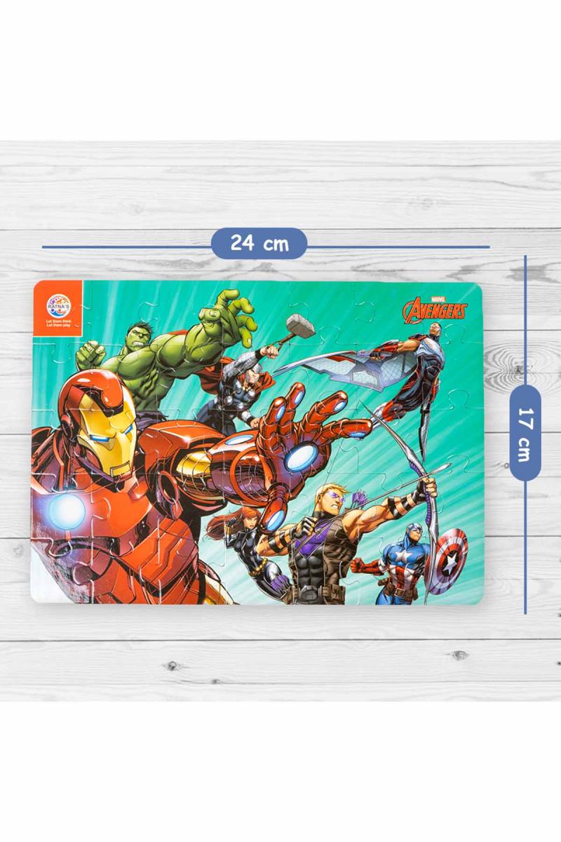 4 In 1 Avengers Team Jigsaw Puzzles For Kids