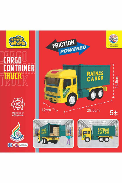 Cargo Container Truck Toy for Kids