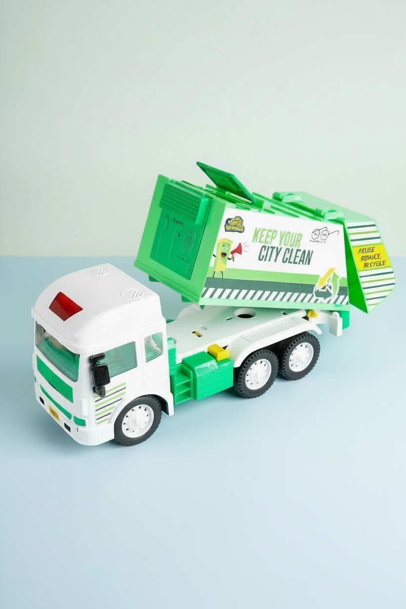 Garbage Truck Toy For Kids SUPER