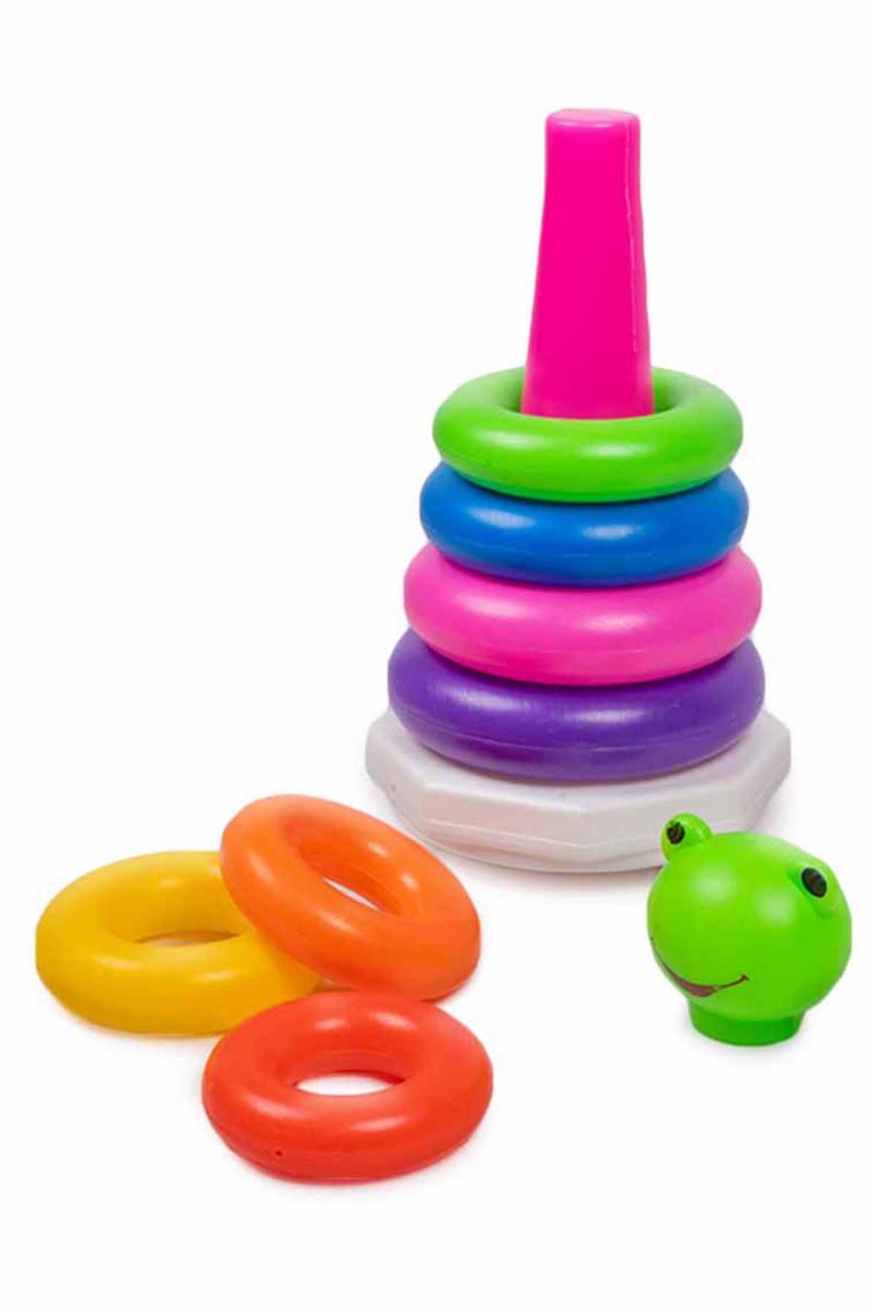 Frog Stacking Rings Toy For Kids- Big