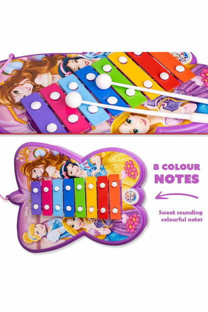 Ratna's Pull Along Xylophone Princess Toy For Kids (Multicolor)