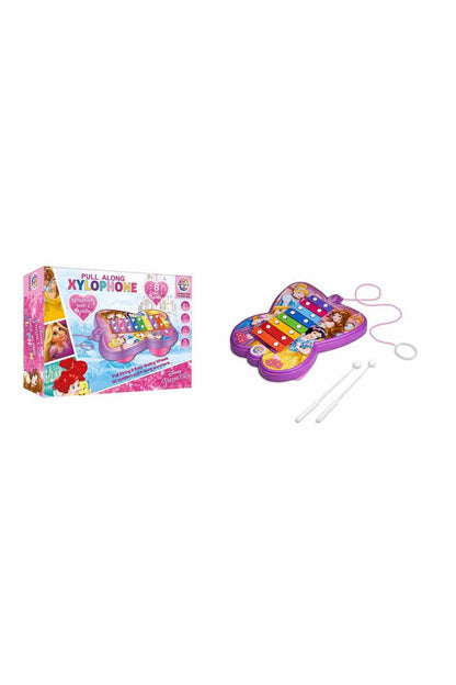 Ratna's Pull Along Xylophone Princess Toy For Kids (Multicolor)