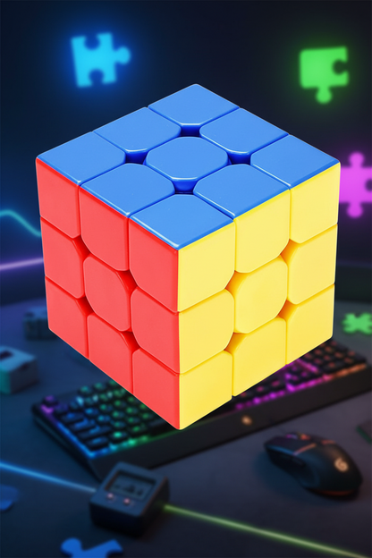 3x3 Cube for Speed Cubing & Puzzle - Pack of 1 SUPER