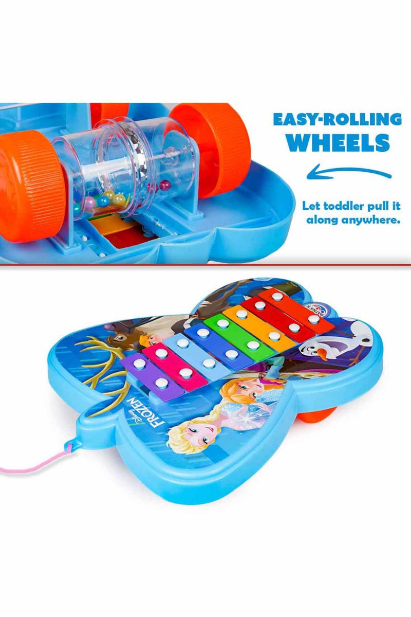 Ratna's Pull Along Xylophone Frozen Toy For Kids (Multicolor)