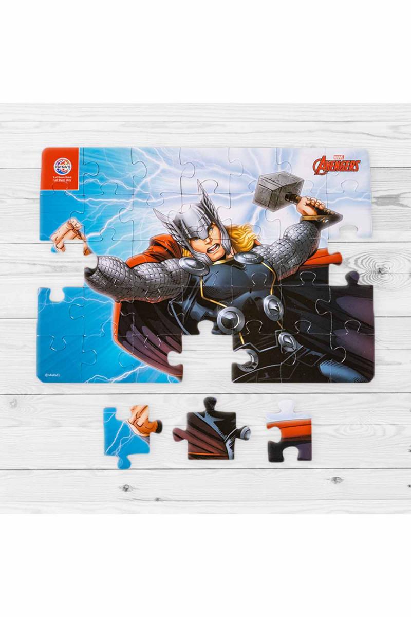 4 In 1 Avengers Solo Jigsaw Puzzles For Kids