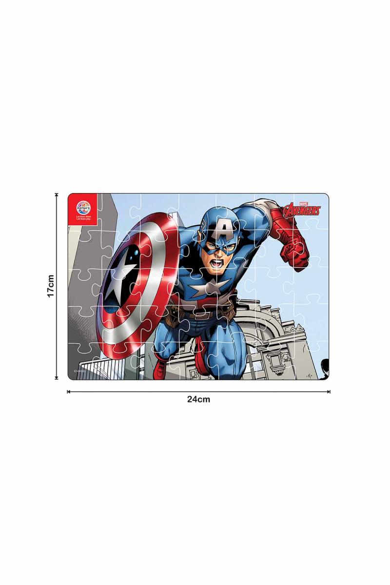 4 In 1 Avengers Solo Jigsaw Puzzles For Kids