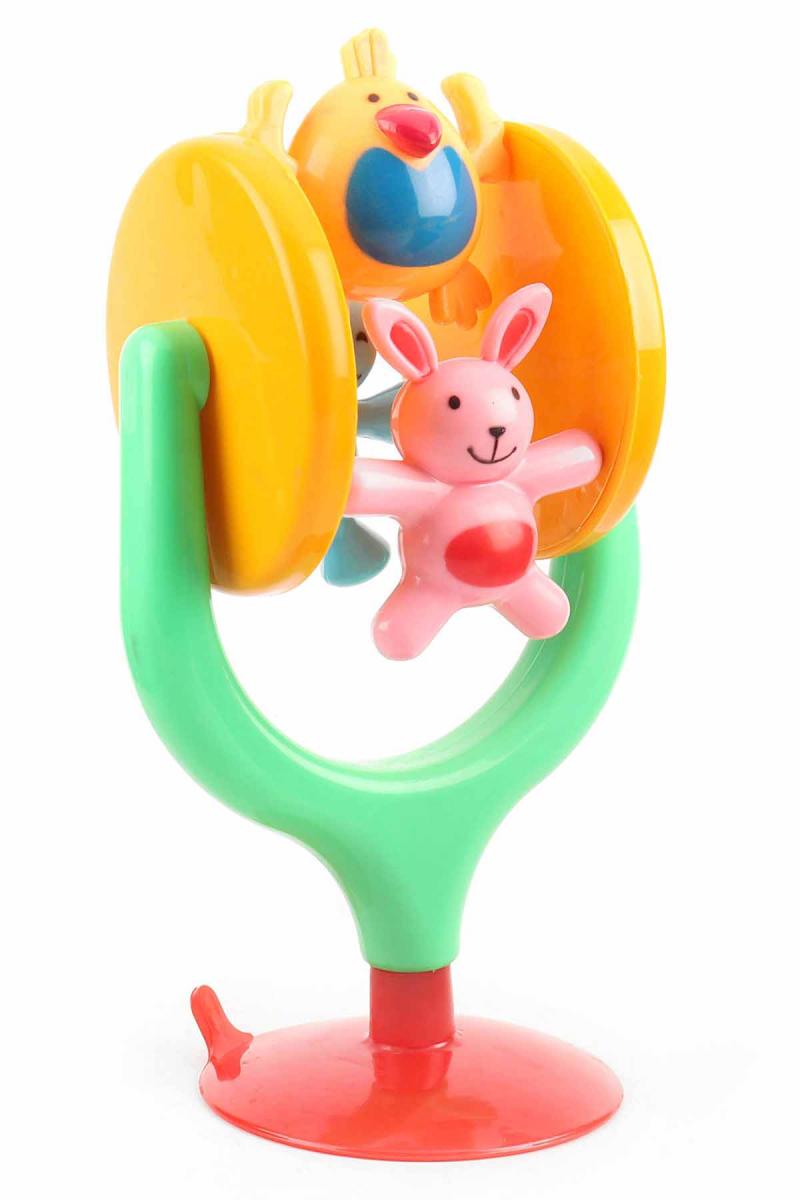 2 In 1 Toddlers Gift Set For Kids (Highchair spinner + Stacking Rings)