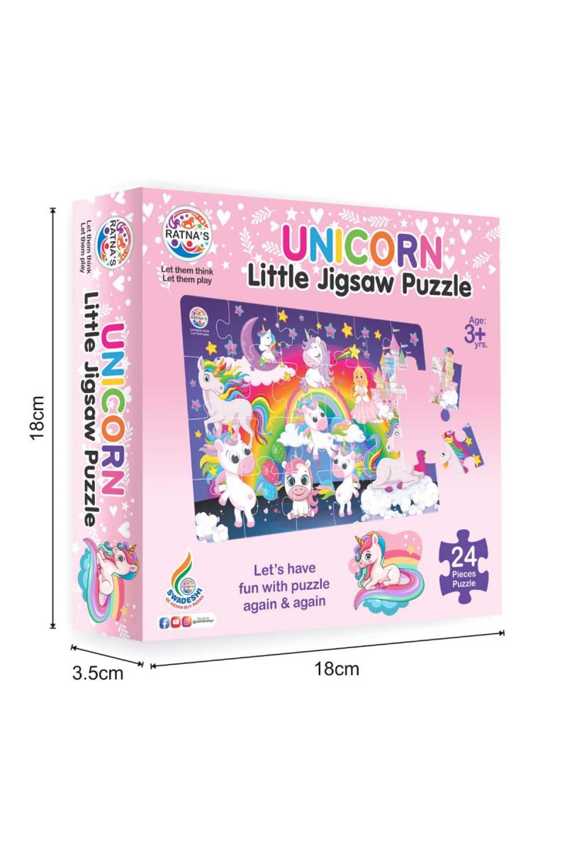 Little Jigsaw Unicorn Puzzle For Kids