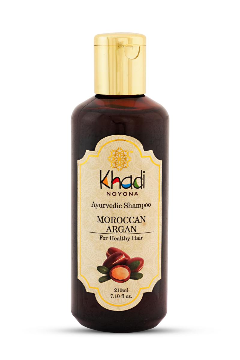 Khadi Noyona Ayurvedic Moroccan Argan Shampoo - 210ml