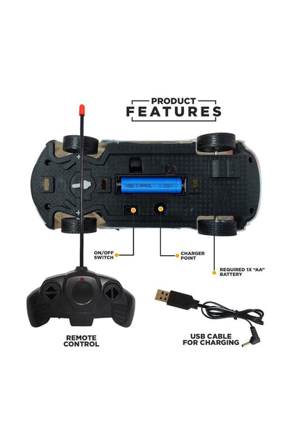 4 Function Racing Remote Control Car