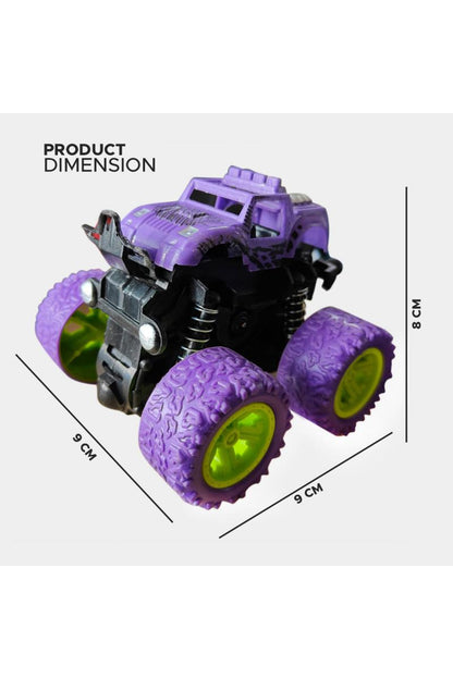 4WD Mini Monster Truck Toy With 360 Degree Friction Power- Design May Vary