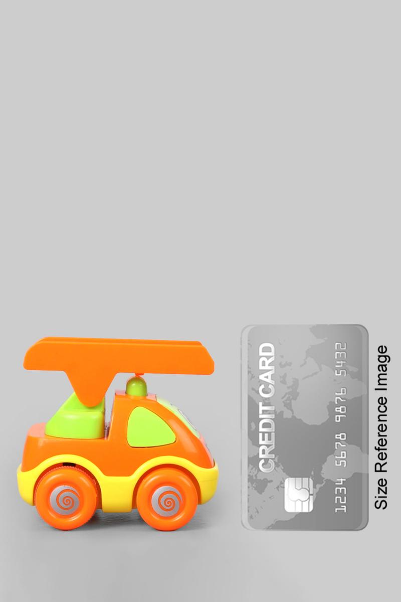 Pull Back Cartoon Vehicle Fun Trucks Toys - 4 Piece Set