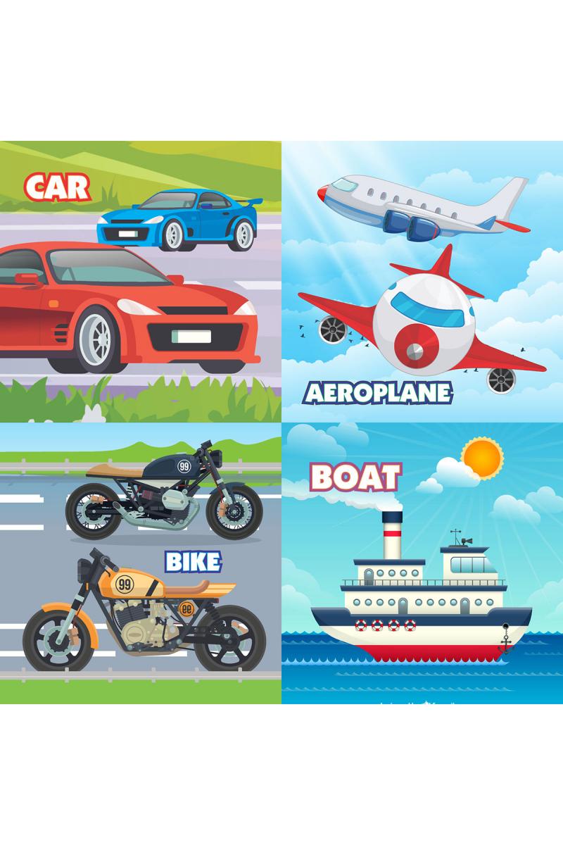 Kid's Fix N Learn Transport Jigsaw Puzzle Kit