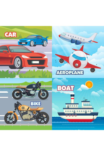 Kid's Fix N Learn Transport Jigsaw Puzzle Kit