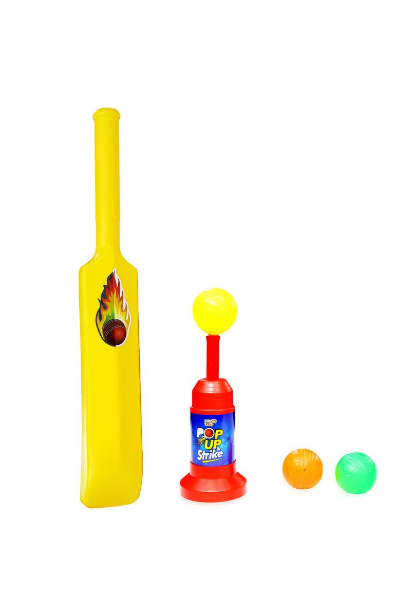 Virgo Toys Pop-Up and Strike Cricket Set For Kids (Multicolor)