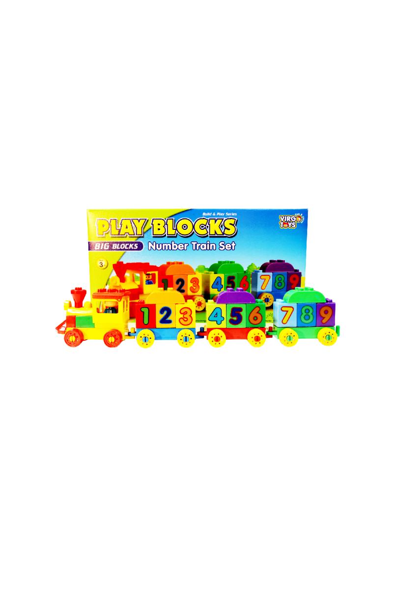 Play Blocks Number Train Set