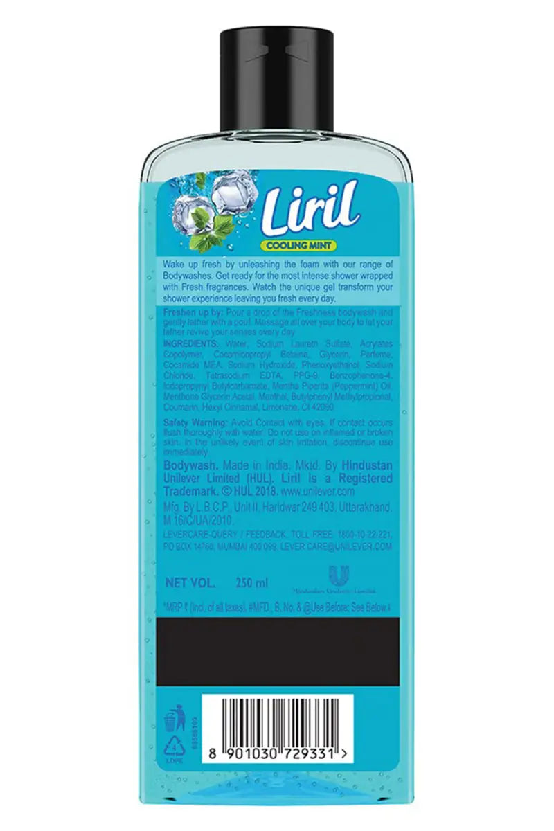 Liril Cooling Mint Body Wash - 250ml