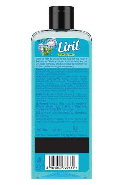 Liril Cooling Mint Body Wash - 250ml