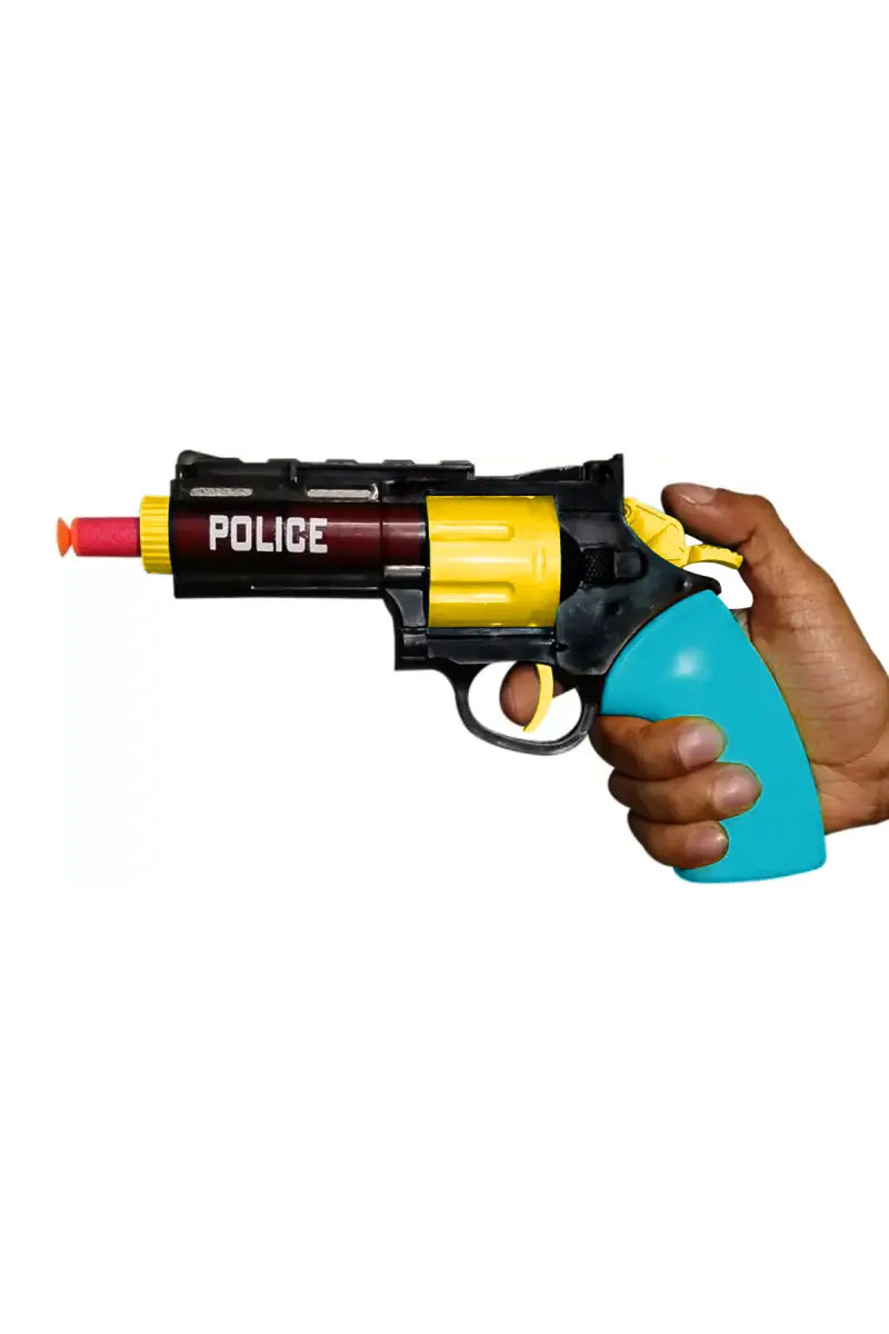 SST Little Soldier Police Gun For Kids (Teal) - Pack of 1