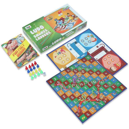 Ludo With Snakes & Ladders Prints Publications