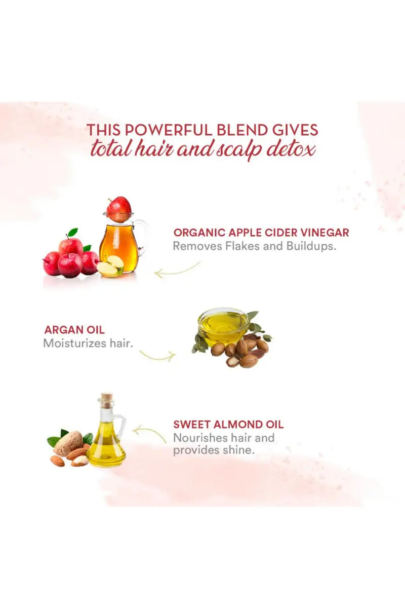 Wow Apple Cider Vinegar Shampoo For Daily Use - 1000ML