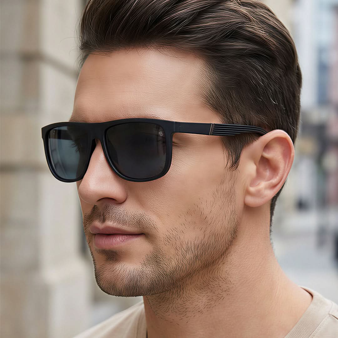 Eyejack Black Wayfarer Sunglasses for Men and Women - Style 1071 - view 1