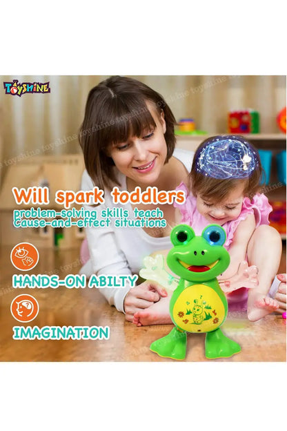 Musical and Dancing Frog Toy for Kids