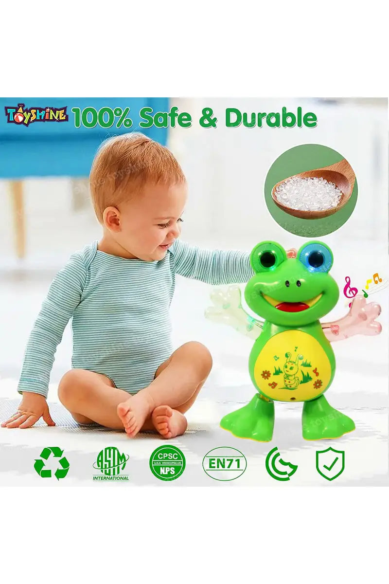 Musical and Dancing Frog Toy for Kids